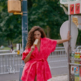 Watermelon Cotton Beach & Bathrobe
