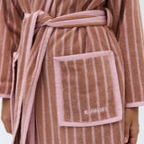 Winter Robe - Tan Stripe (PRE-ORDER)