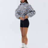 Stripe Quarter-Zip Fleece (PRE-ORDER)