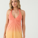 Halter Mini Dress - Sunset