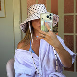 Polka Dot Hat - Pink