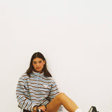 Stripe Quarter-Zip Fleece (PRE-ORDER)